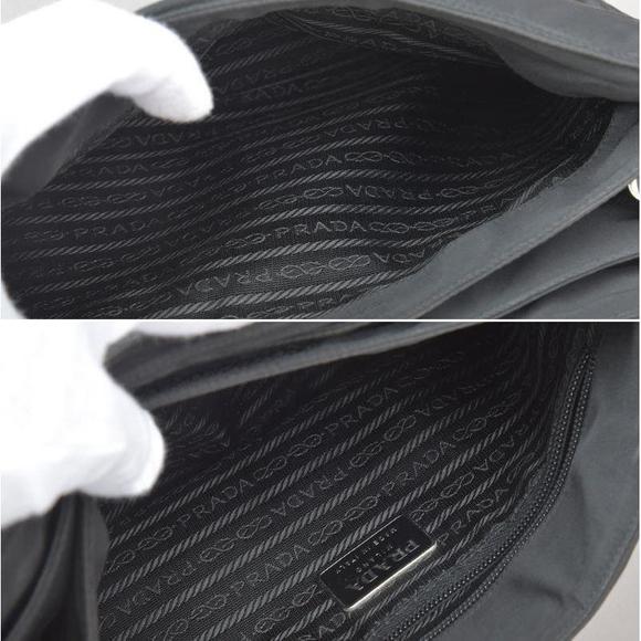 Prada One Shoulder Bag Nylon Black - Picture 8 of 10